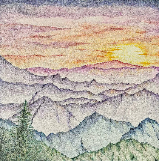Blue Ridge Mountains at Sunrise